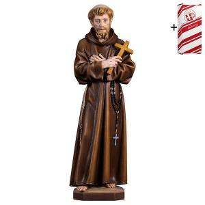 St. Francis of Assisi with cross + Gift box
