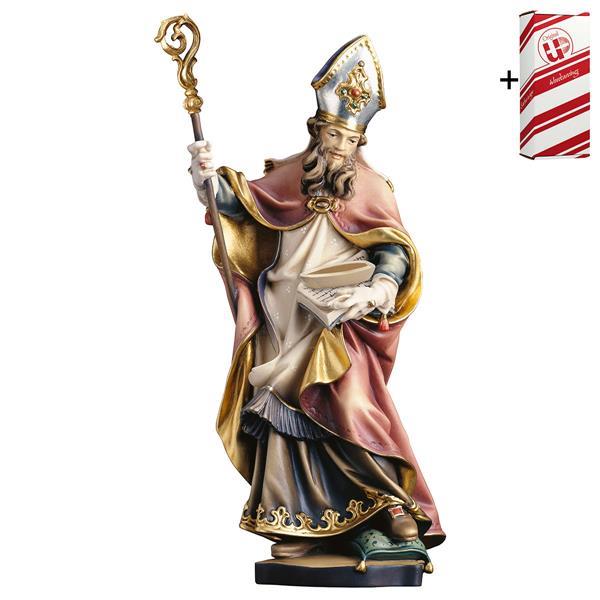 St. Anselm with ship + Gift box - Colored