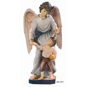 Angel custodio con niño